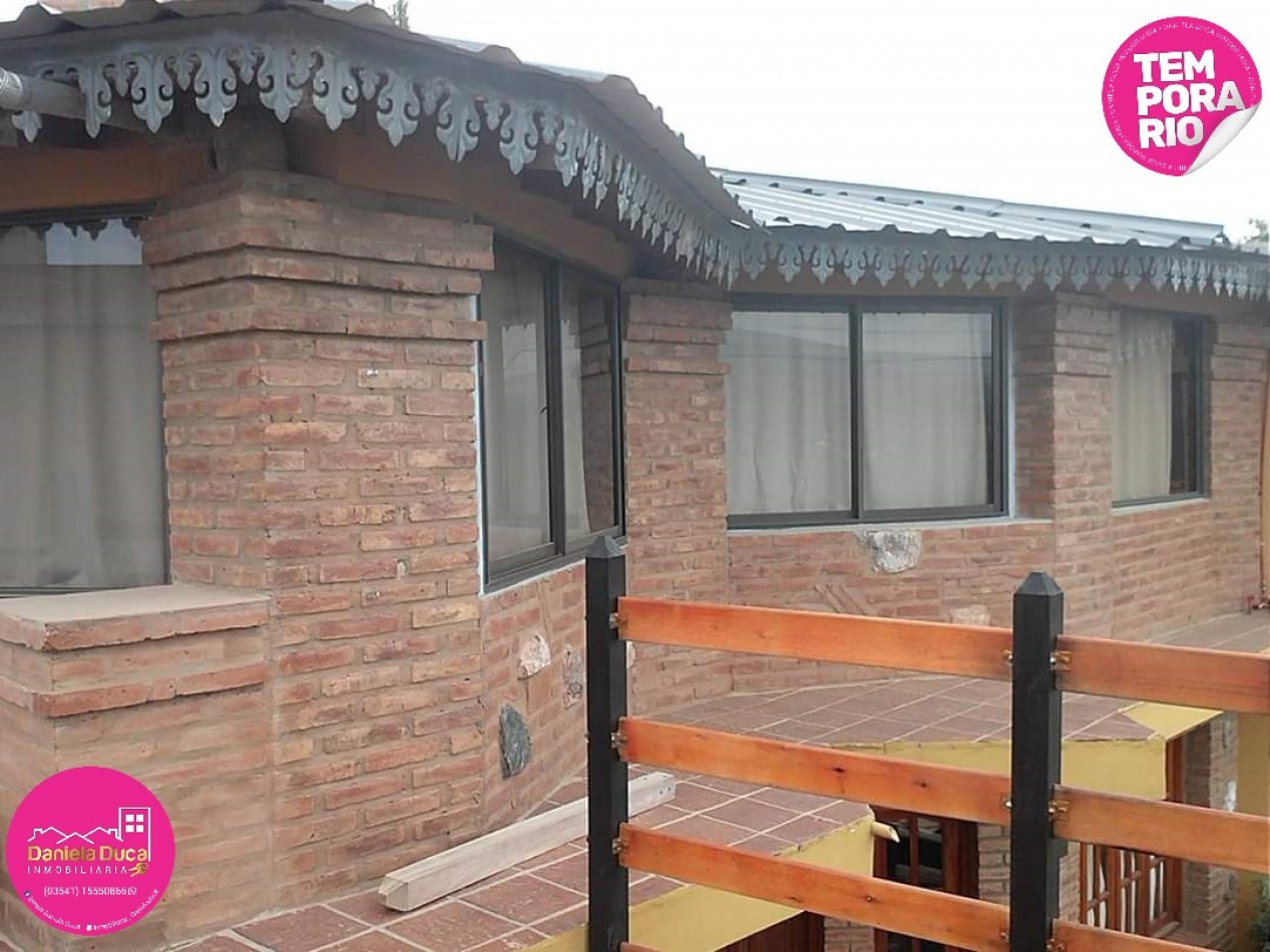 DEPARTAMENTO EN ALQUILER TEMPORARIO villa carlos paz