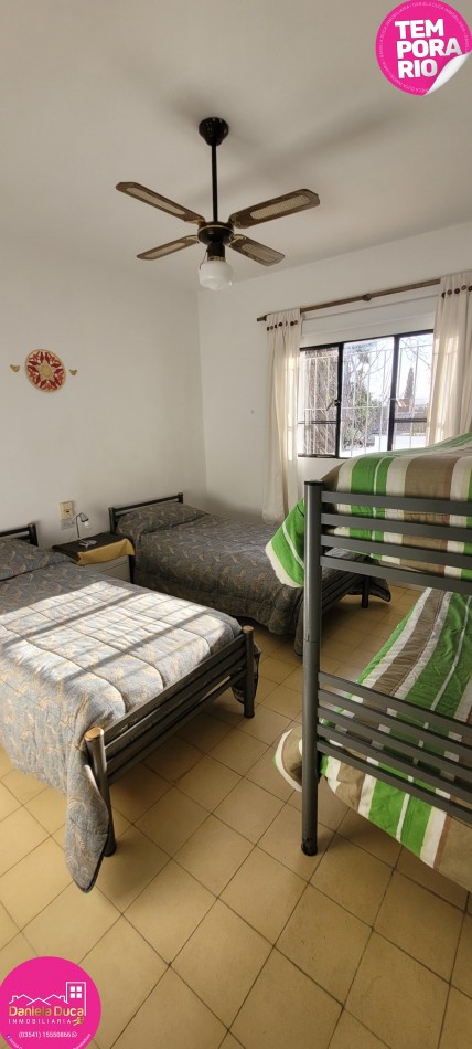 Alquiler temporario para 6 personas Villa Carlos Paz