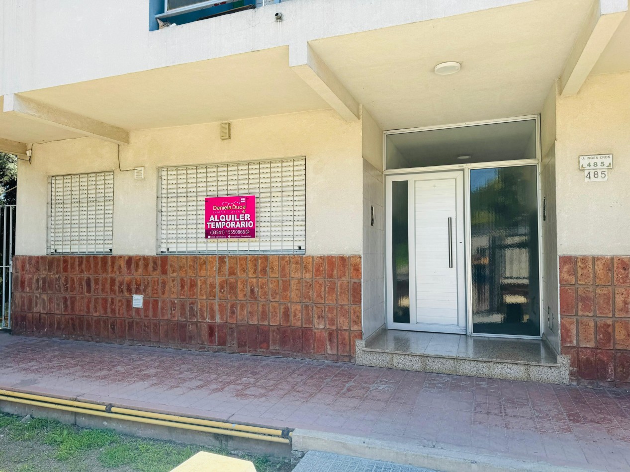 DEPARTAMENTO ALQUILER TEMPORARIO CENTRO CARLOS PAZ
