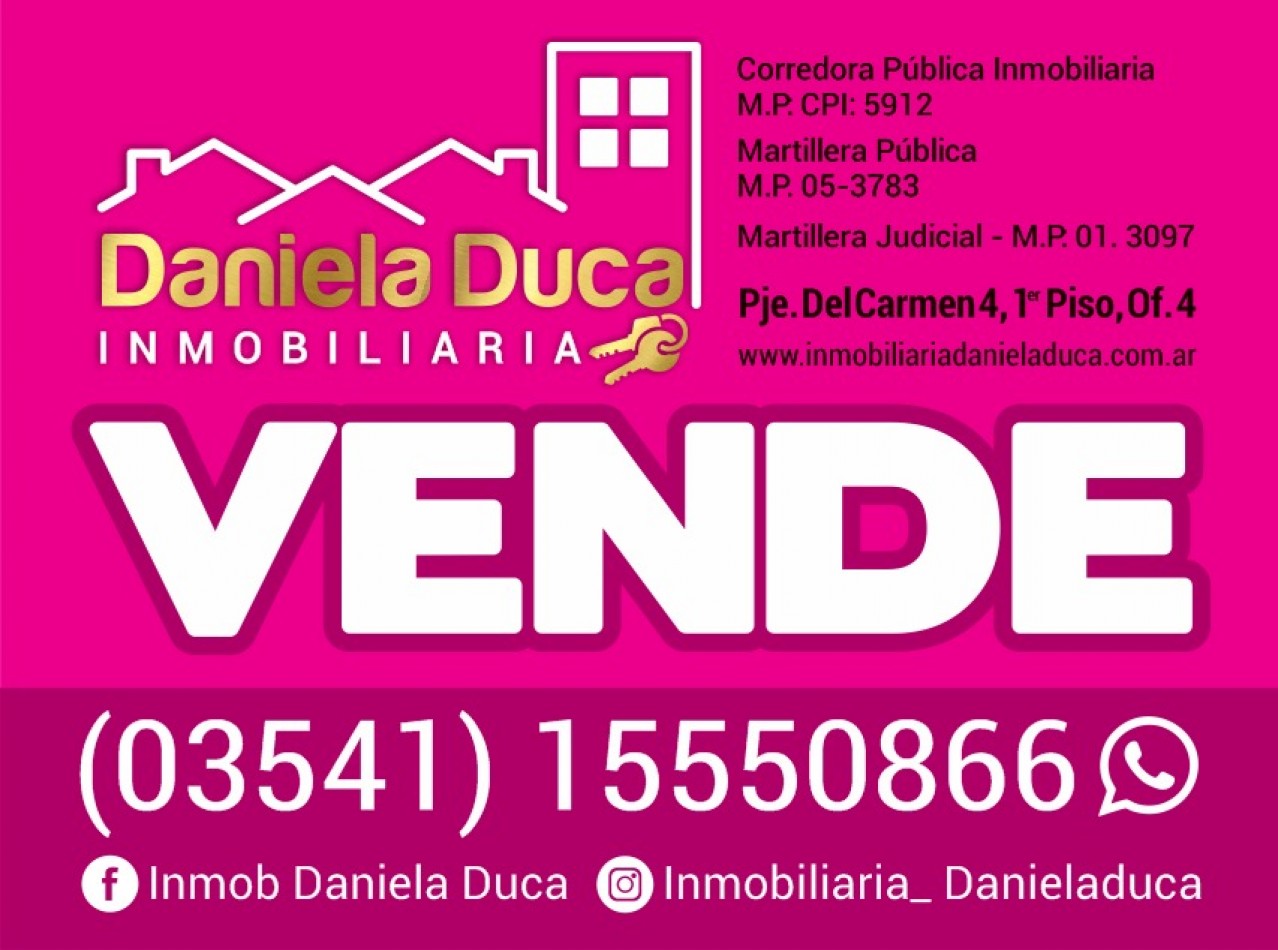 CASA EN VENTA CARLOS PAZ SANTA RITA